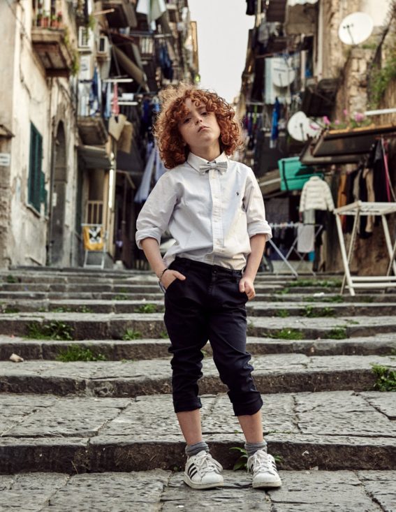 kids personal project, gli scugnizzi raffinati. Riccardo Polcaro, fotografo moda bambino.